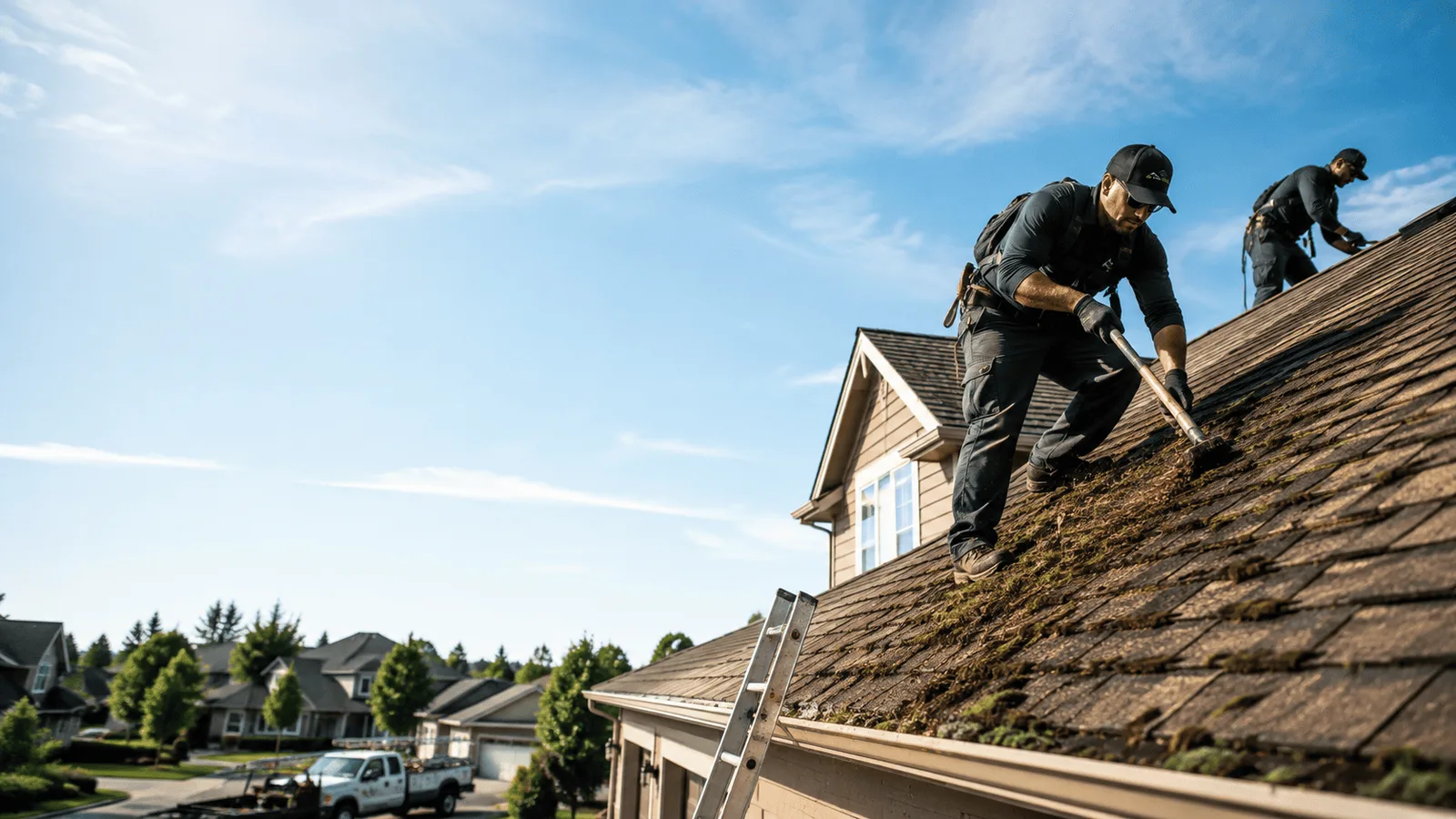 Roof Moss Removal in Arcadia, WI near me